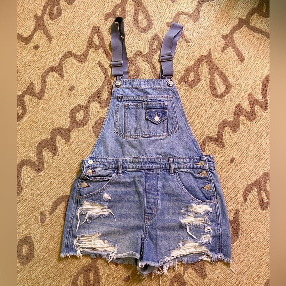 American Eagle Outfitters, 90s Boyfriend Shortalls, size M